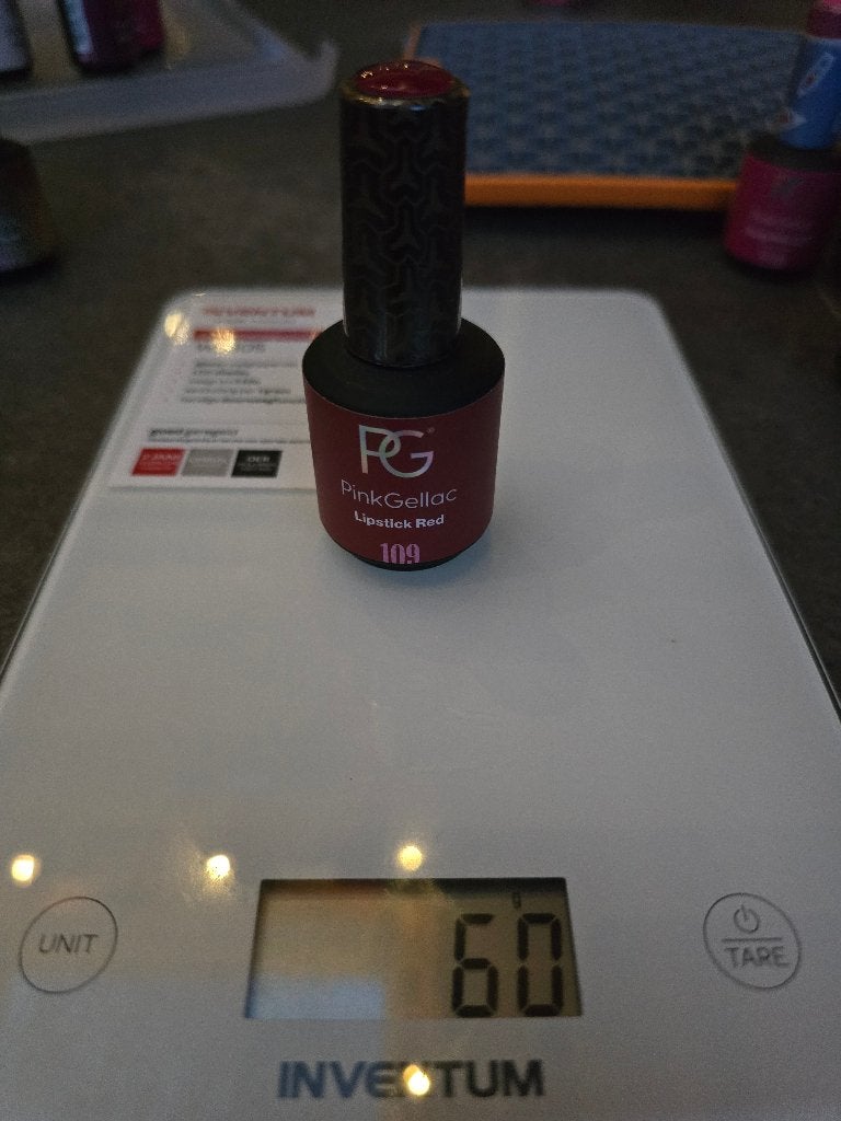 Pink Gellac 109 Lipstick Red, Gebruikt, Ophalen of Verzenden, Rood, Handen en Nagels