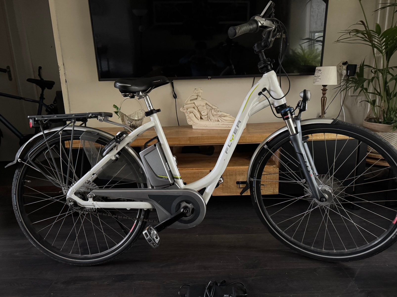 Flyer Next Generation Elektrische Fiets Middenmotor 1465 km, Overige merken, Ophalen of Verzenden, Zo goed als nieuw, 47 tot 51 cm