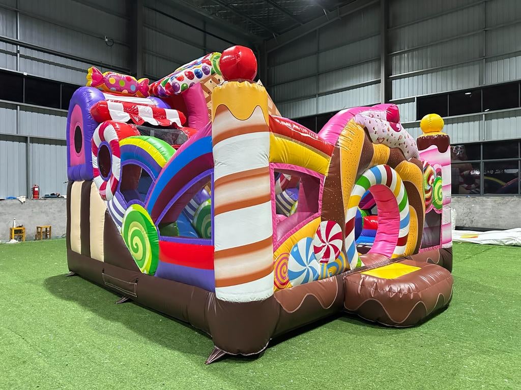 Springkussen “Candy”, Ophalen of Verzenden, Zo goed als nieuw, Overige