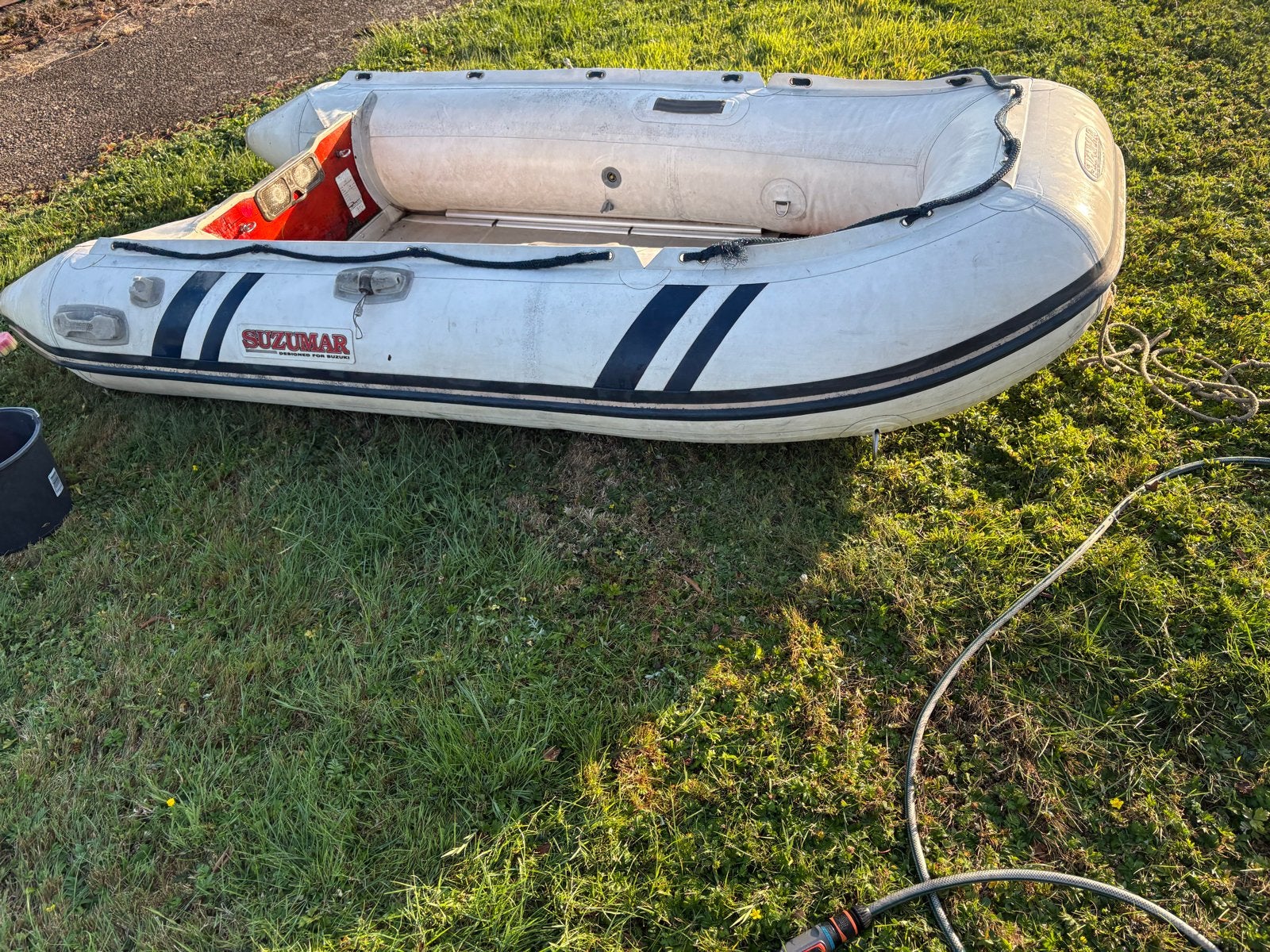 Suzumar rubberboot - Gebruikt, Watersport en Boten, Ophalen of Verzenden, Gebruikt