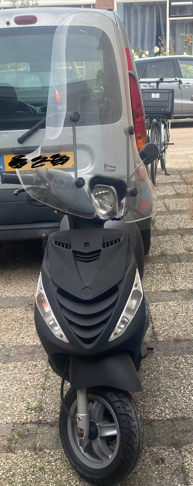 Zip 4t, Fietsen en Brommers, Ophalen, Benzine, Zip