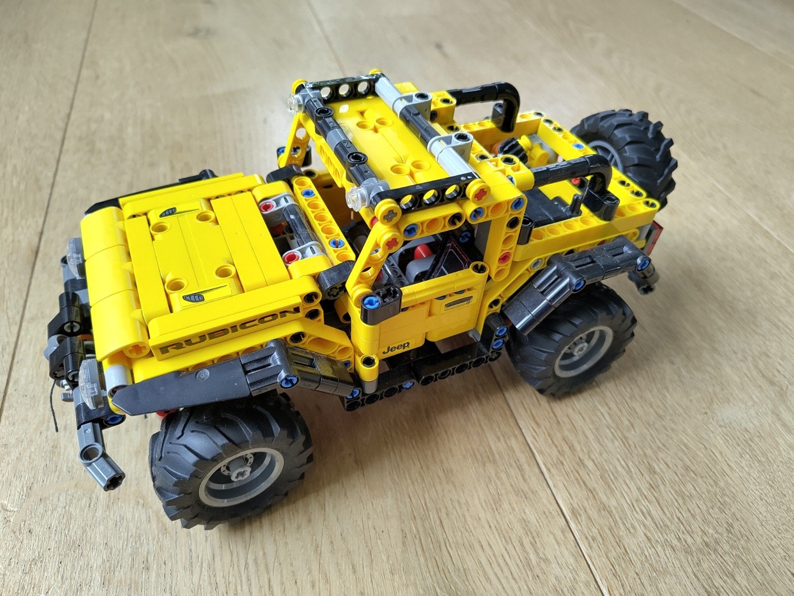 Lego technic Jeep 42122, Gebruikt, Lego, Inclusief instructies, Ophalen of Verzenden