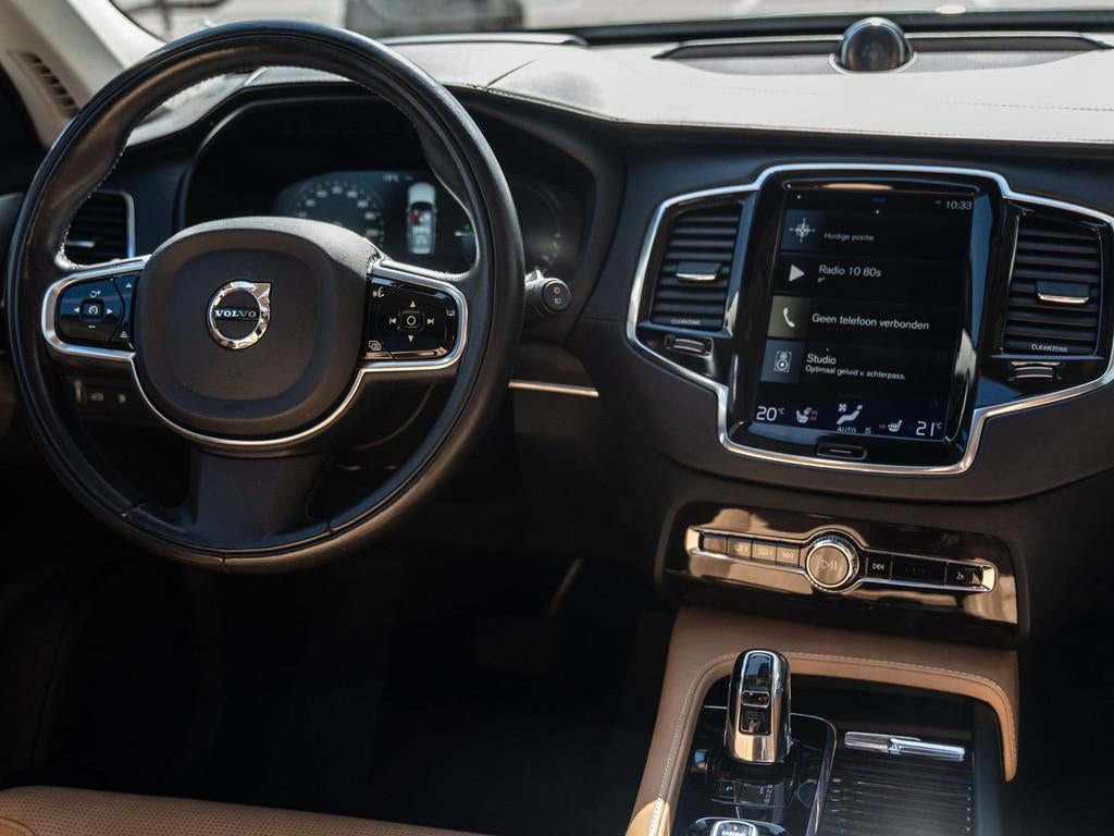 Volvo XC90 2.0 T8 Twin Engine AWD Inscription - 7 PERS - FUL, Auto's, Gebruikt, 1969 cc, 7 stoelen, Zwart