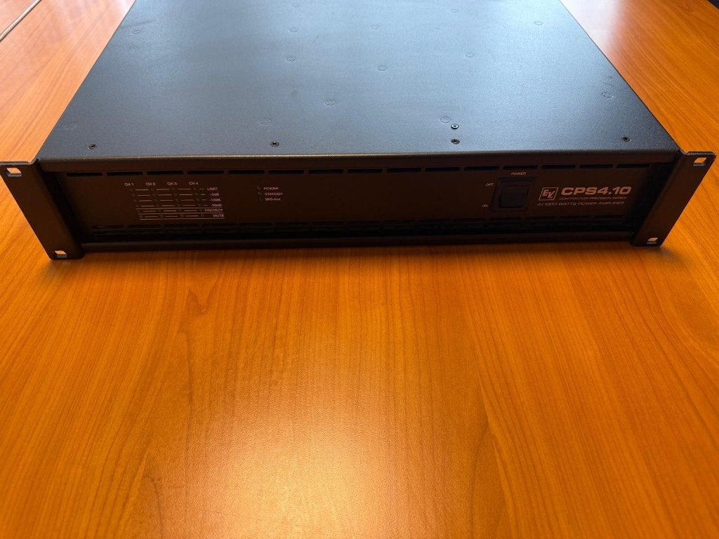 Electrovoice CPS 4.10 4 x 1000 watt versterker, Ophalen of Verzenden, Gebruikt, Audio