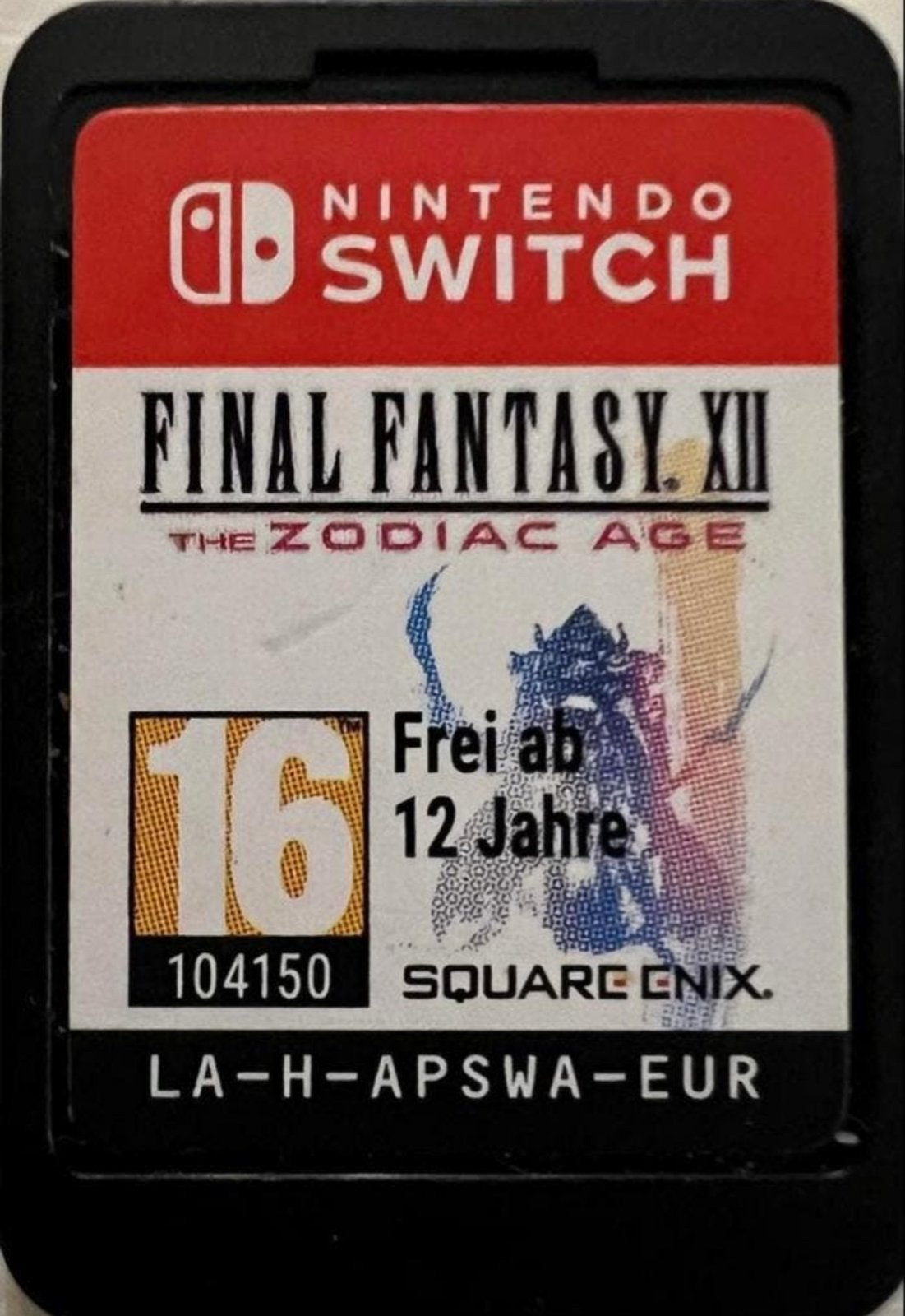 Final Fantasy XII The Zodiac Age Nintendo Switch, Ophalen of Verzenden, Zo goed als nieuw, Switch OLED, Met games
