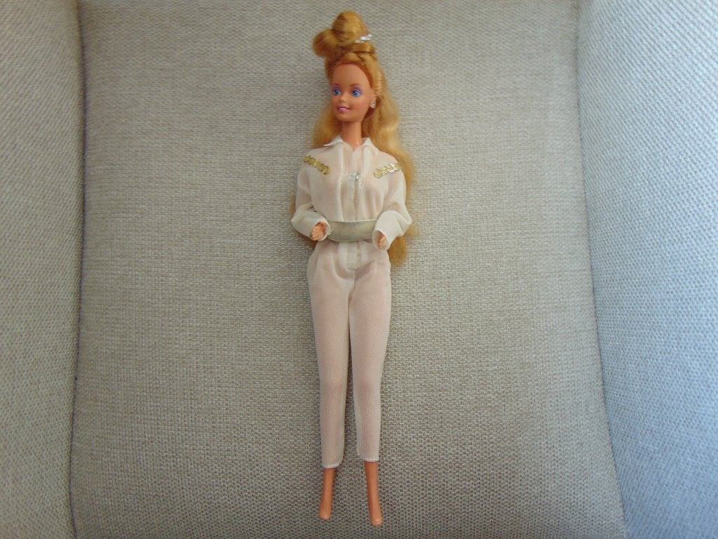 1986 Vintage Super Hair Barbie, Verzamelen, Poppen, Ophalen of Verzenden, Zo goed als nieuw, Pop