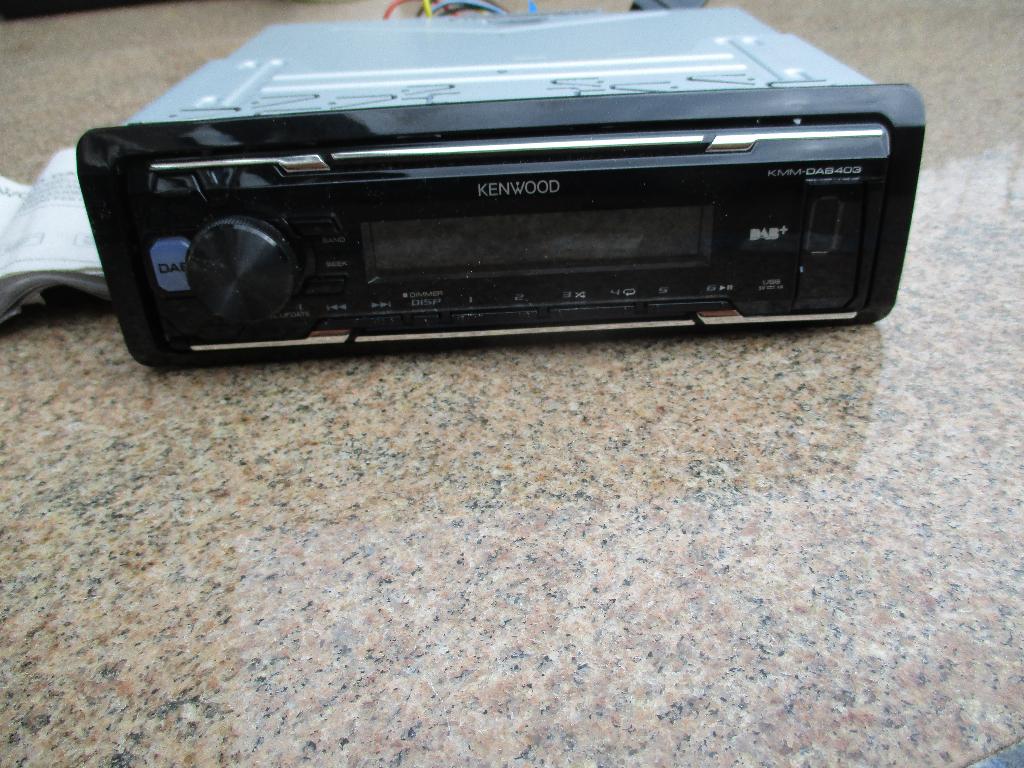 Kenwood DAB403 autoradio met USB uitgang, Verzenden, Zo goed als nieuw