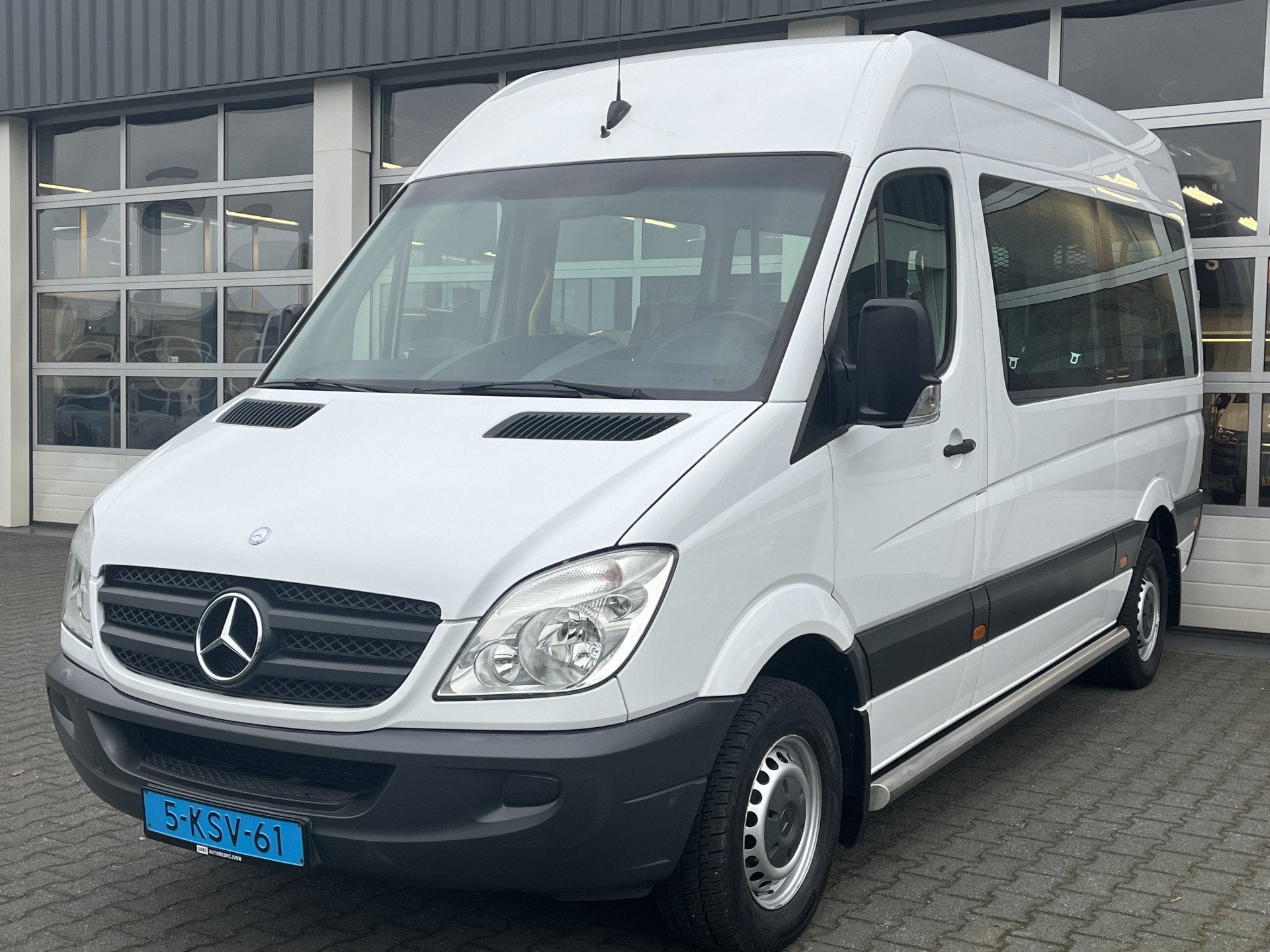 Mercedes-Benz Sprinter Rolstoelbus 9-persoons 313 2.2 CDI 36, Auto's, Euro 5, Gebruikt, 2000 kg, Wit