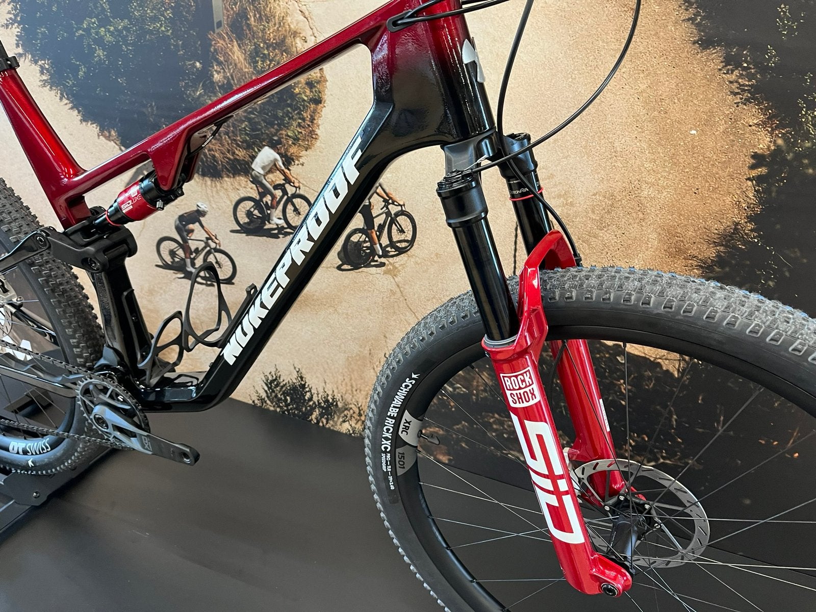 Nieuwste Nukeproof hyperfly XL SID ult Sram XO AXS DT Swiss, Nukeproof, Nukeproof, Nukeproof, Nieuw