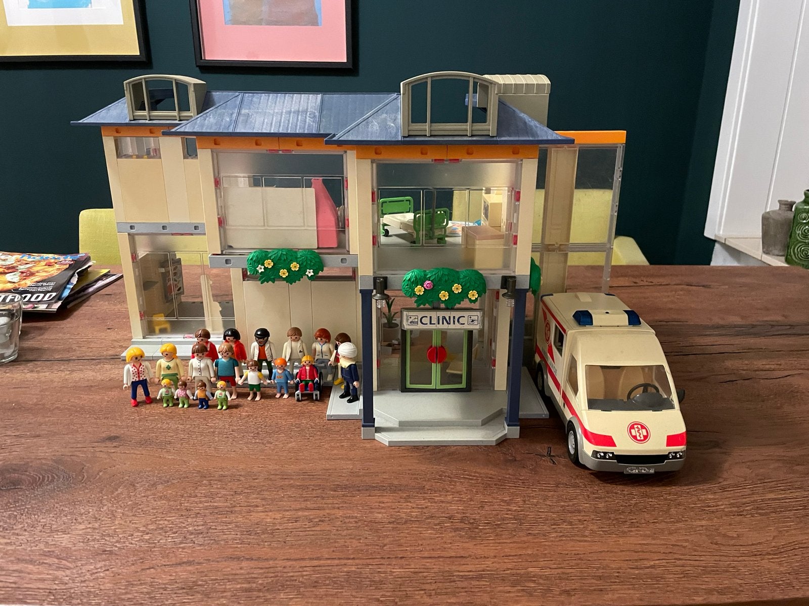 Playmobil Ziekenhuis met Ambulance, Gebruikt, Gebouw, Complete set, Ophalen of Verzenden