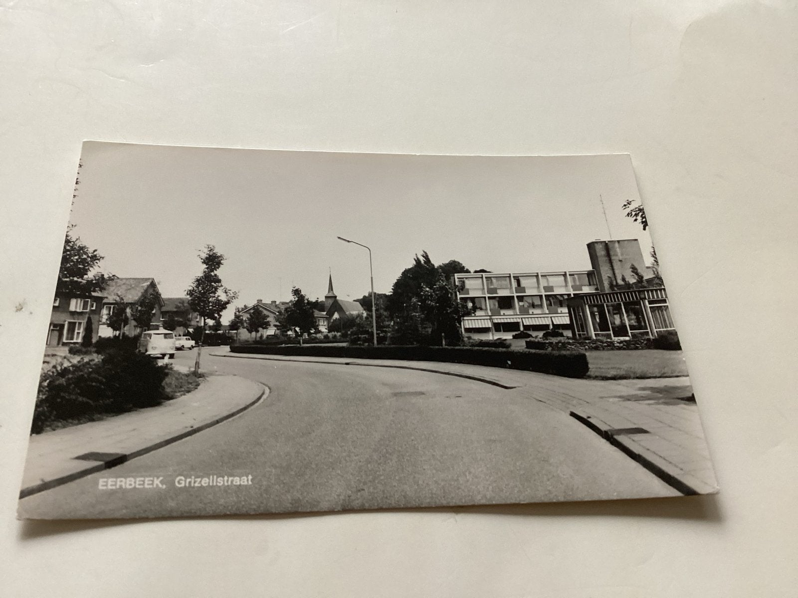 Oude Ansichtkaart Eerbeek, Grizellstraat - Zwart-wit, Ophalen of Verzenden, 1940 tot 1960, Ongelopen, Gelderland