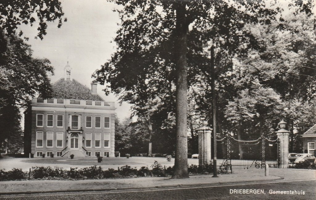 DRIEBERGEN Gemeentehuis Sparrendaal, Verzenden, 1960 tot 1980, Gelopen, Utrecht