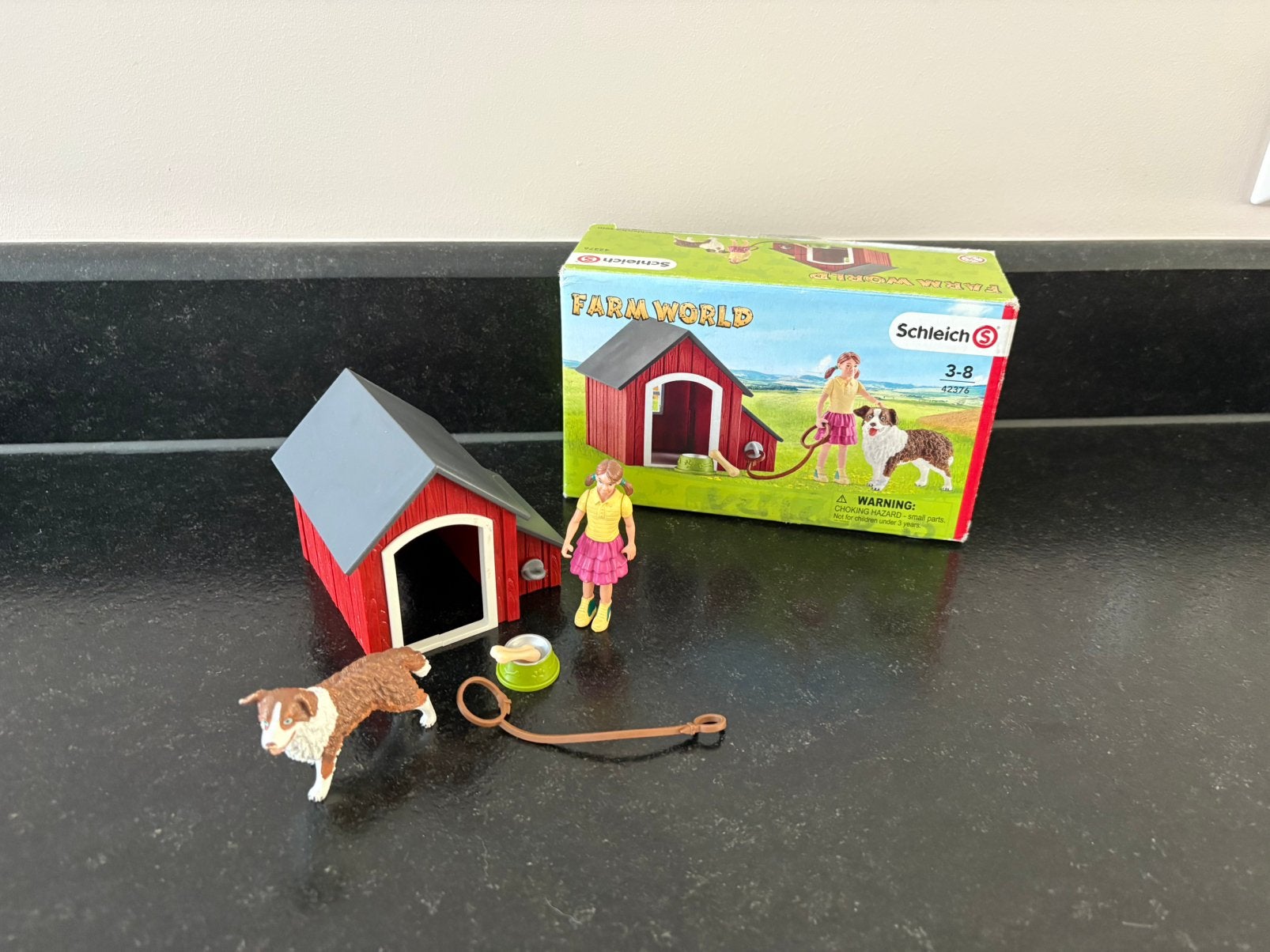 Schleich farm world setje  compleet 42376, Ophalen of Verzenden, Gebruikt