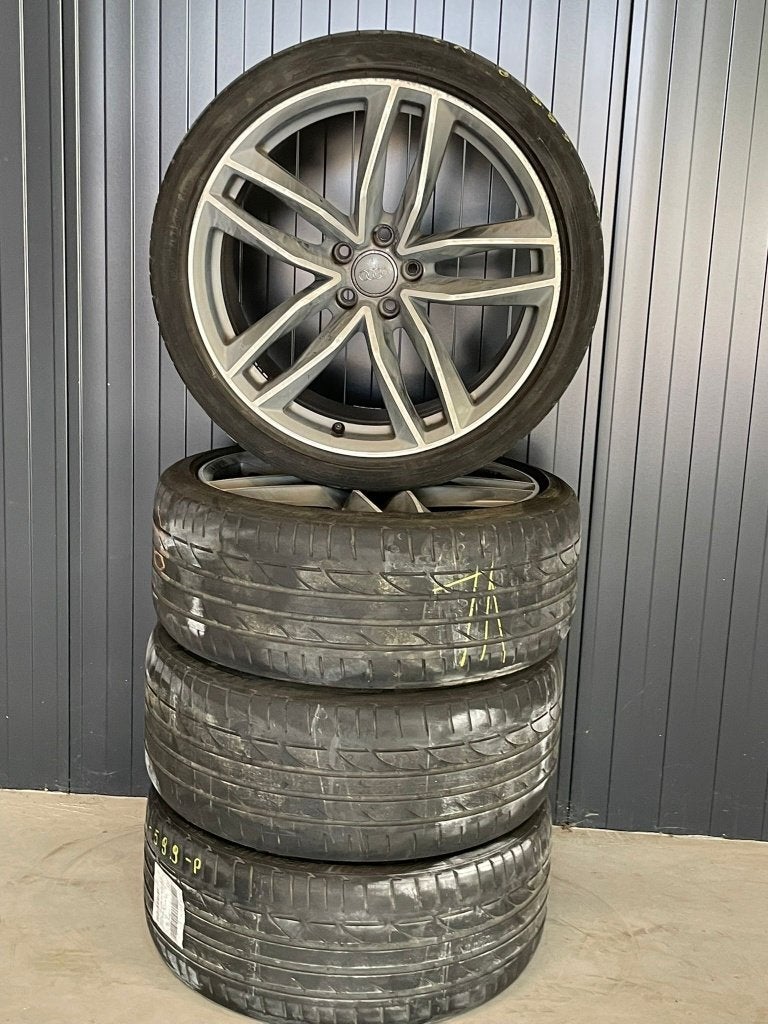 Audi Bridgestone Potenza zomerbanden in maat 255/35 R20., Auto-onderdelen, Banden en Velgen, Ophalen, Gebruikt, 255 mm, Banden en Velgen
