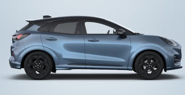 Ford Puma 1.0 EcoBoost Hybrid BlueCruise Edition | 125pk | W, Auto's, 125 pk, Blauw, Leder en Stof, Bedrijf