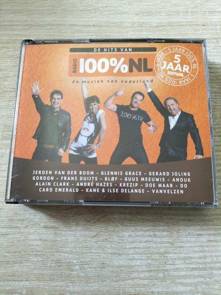 Het beste van 5 jaar 100% nl 4 cd box, Ophalen of Verzenden, Nederlandstalig