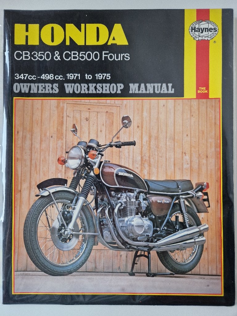 Honda 350 & 500 Four Workshop Manual, Motoren, Ophalen of Verzenden, Honda