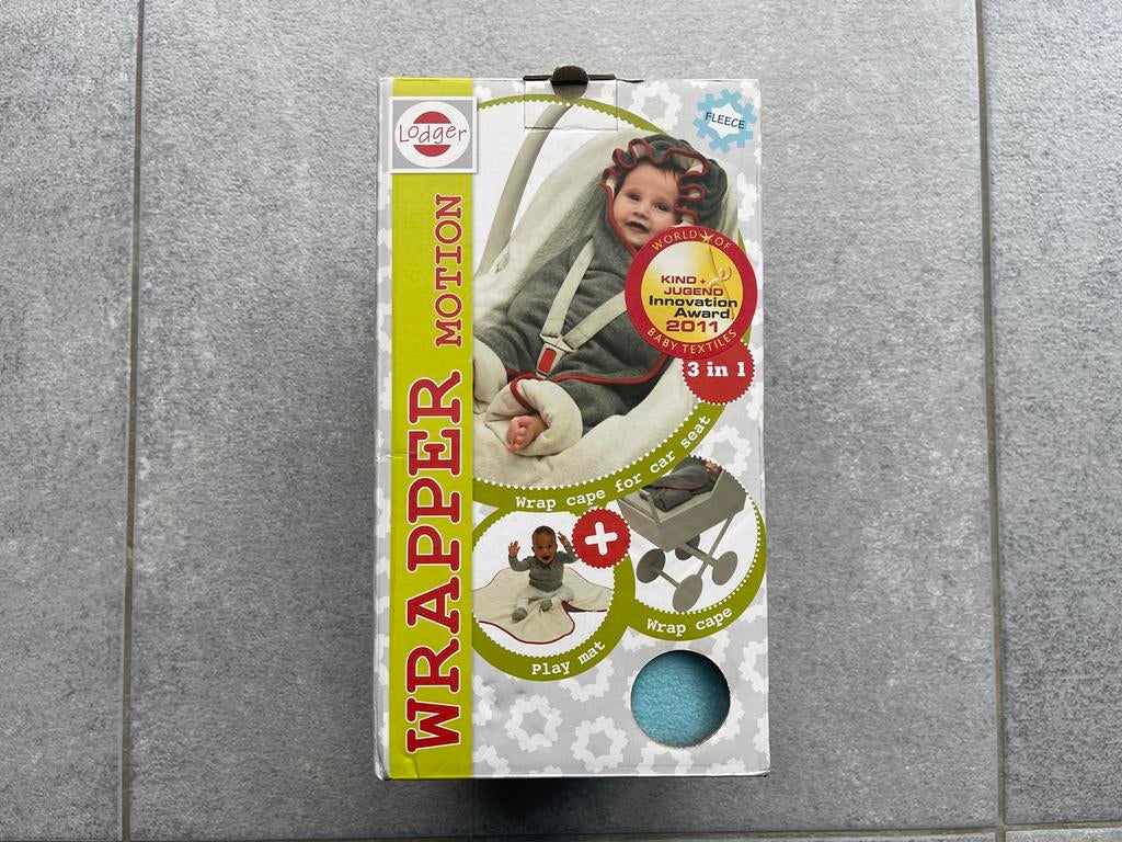 Lodger Wikkeldeken Motion - 0-12 maanden, Ophalen of Verzenden, Zo goed als nieuw, Minder dan 70 cm, Deken