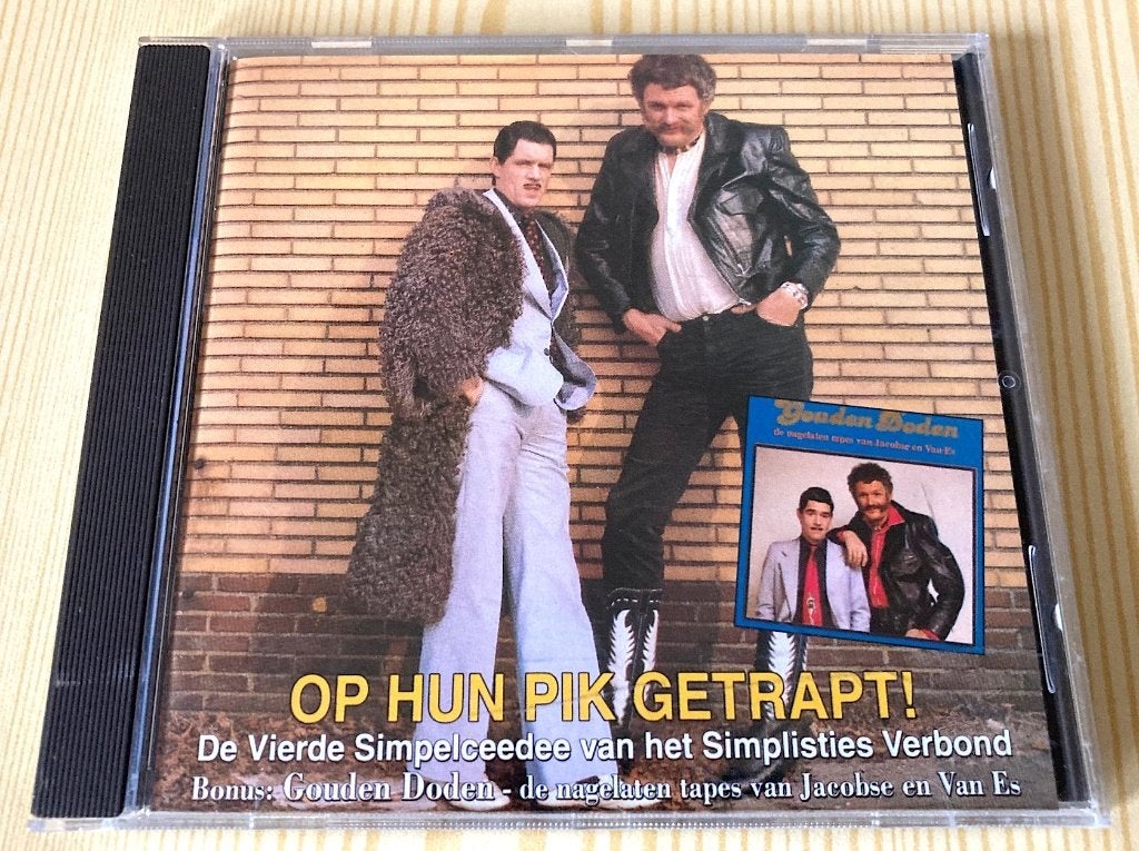 CD Simplisties Verbond - Op hun pik getrapt, Ophalen, Zo goed als nieuw, Album, Bonusmateriaal