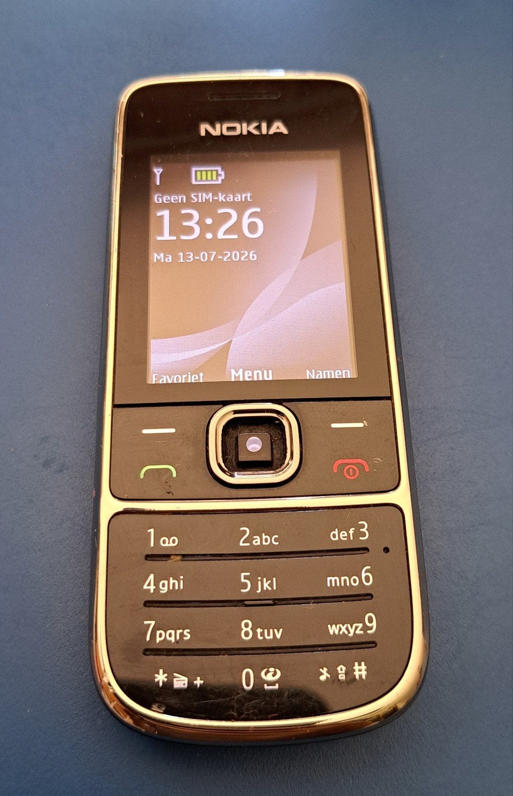 Nokia 2700c - Klassieke telefoon zonder adapter, Gebruikt, Zwart, Fysiek toetsenbord, Ophalen of Verzenden