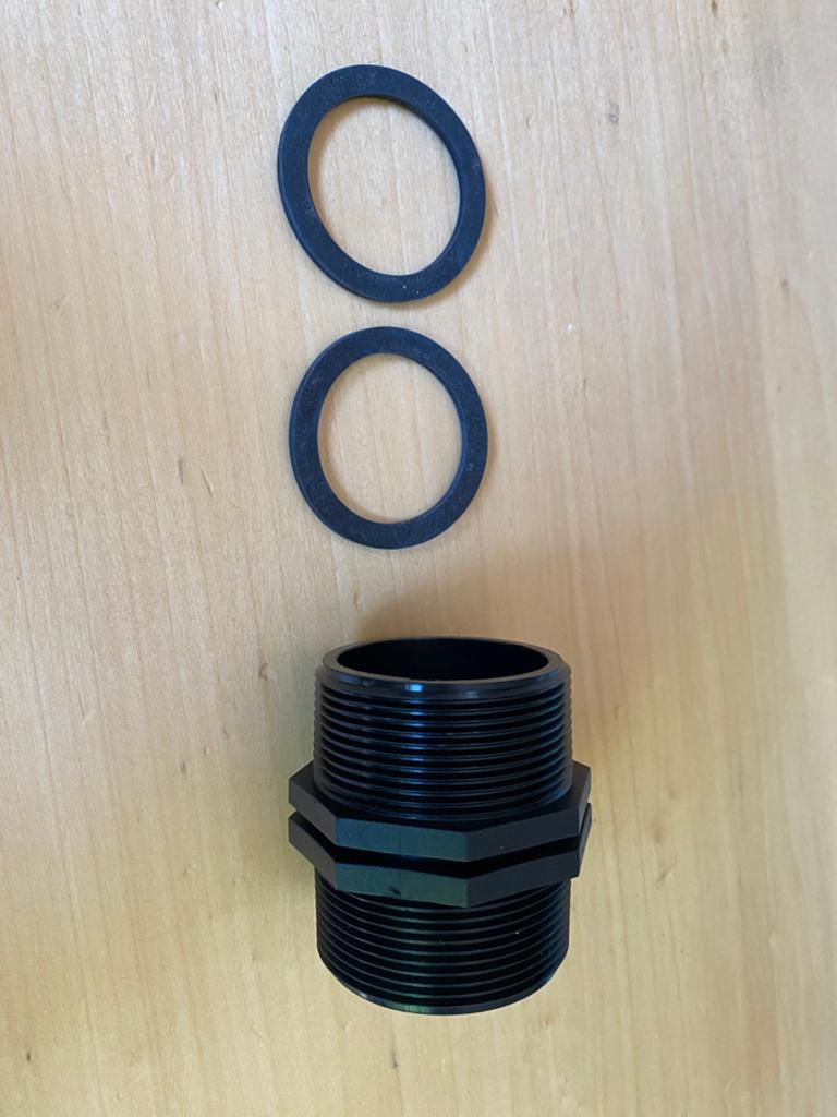 Intex/ bestway verlengadadapter voor 38mm slangen, Ophalen of Verzenden, Zo goed als nieuw, Overige typen
