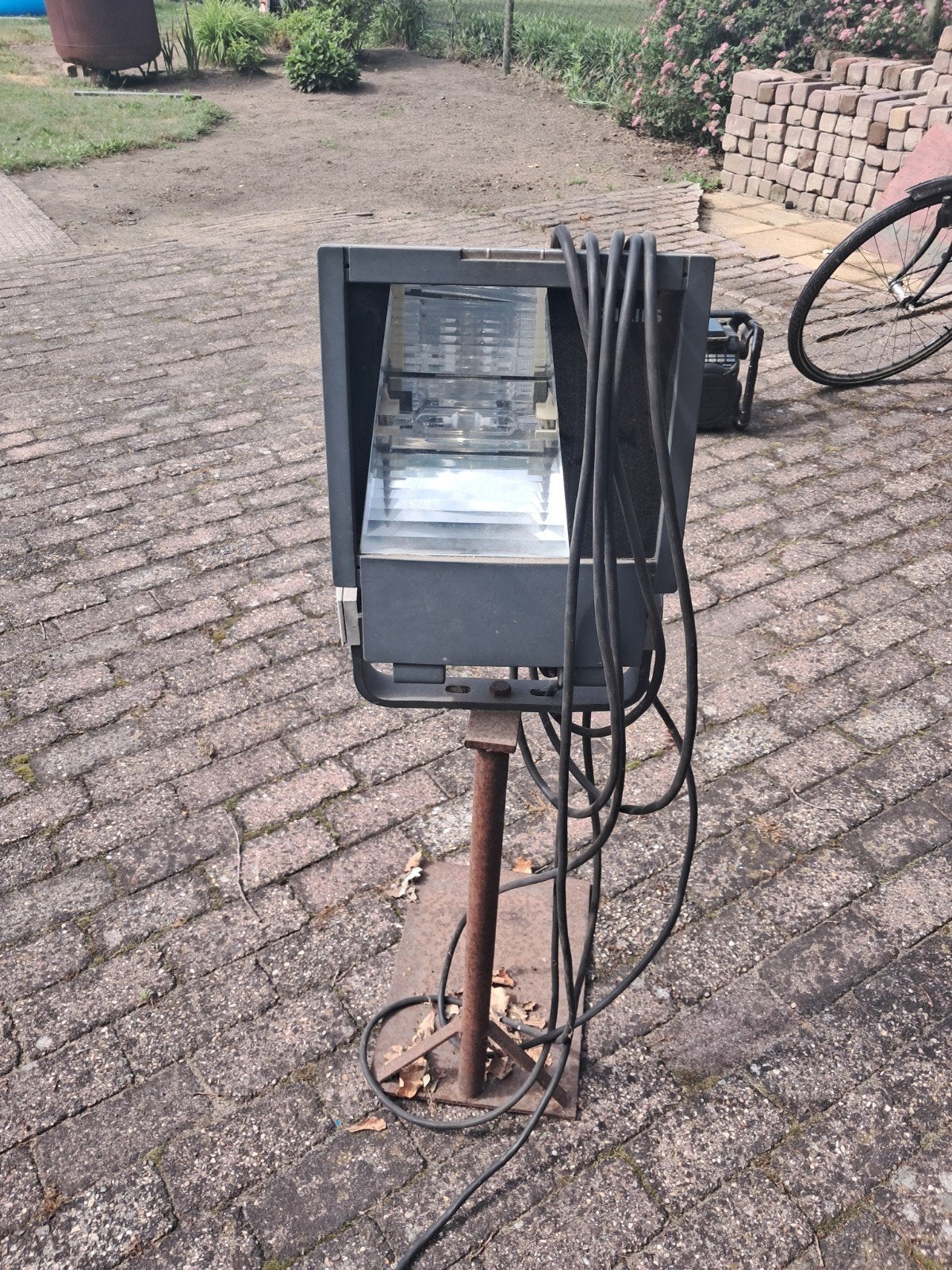 Philips bouw lamp, Doe-het-zelf en Verbouw, Ophalen, Gebruikt, Lamp, Met statief