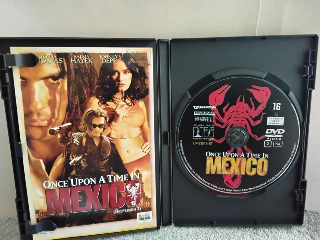 ONCE  UPON A  TIME IN  MEXICO, Ophalen of Verzenden, Zo goed als nieuw