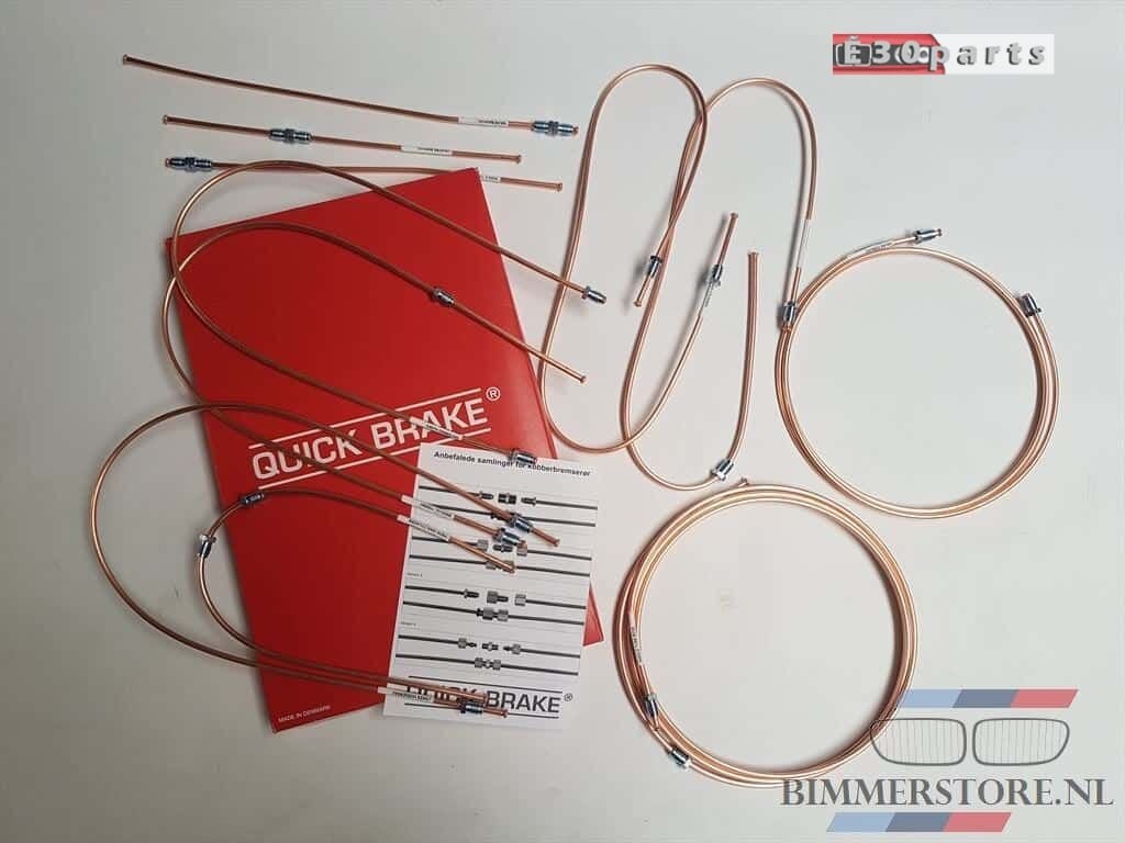 Remleiding set 8 delig BMW 3-serie E30 CU-BM155, -, -, Nieuw, Ophalen of Verzenden