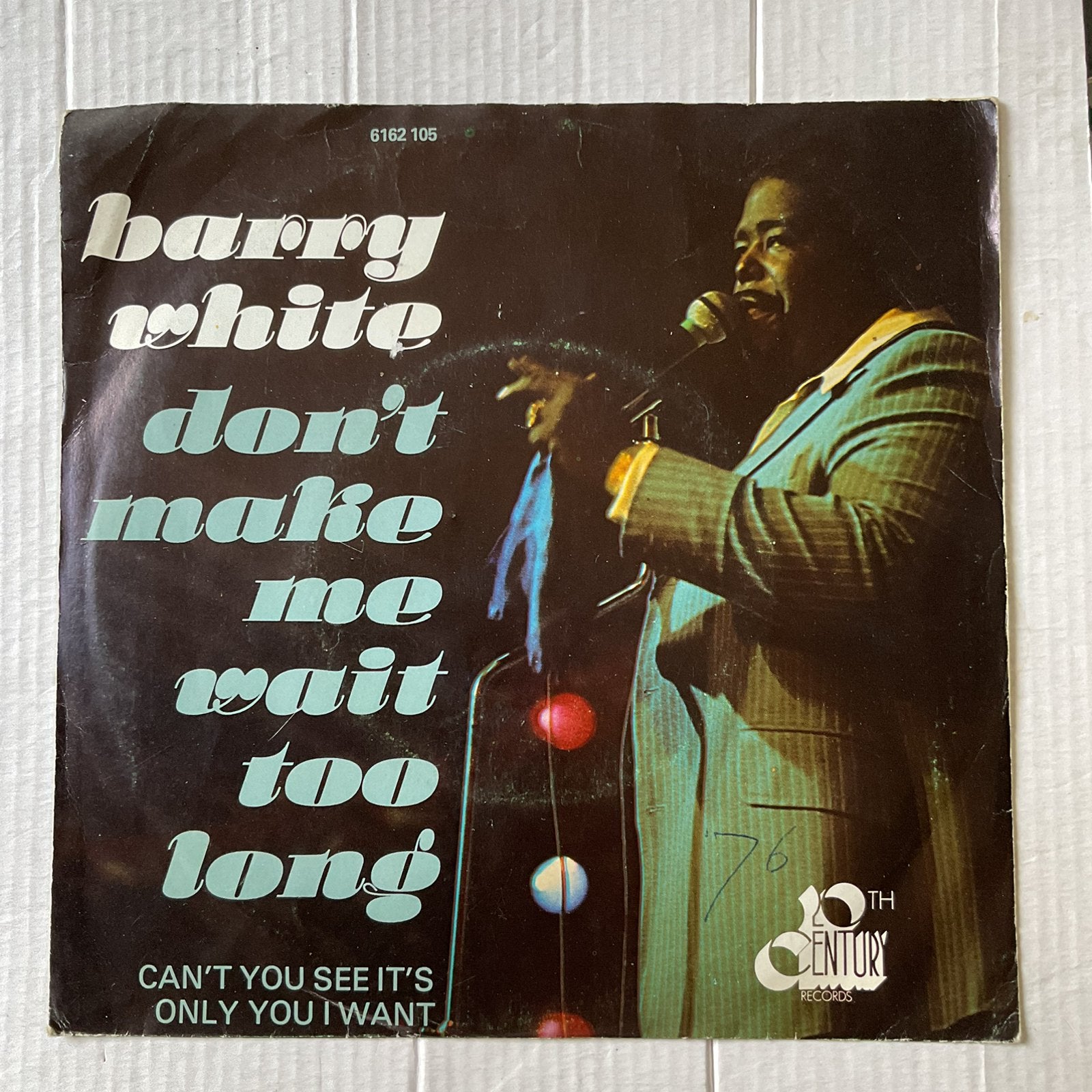 Barry White -Don’t make me wait too long, Ophalen of Verzenden, Gebruikt, Pop
