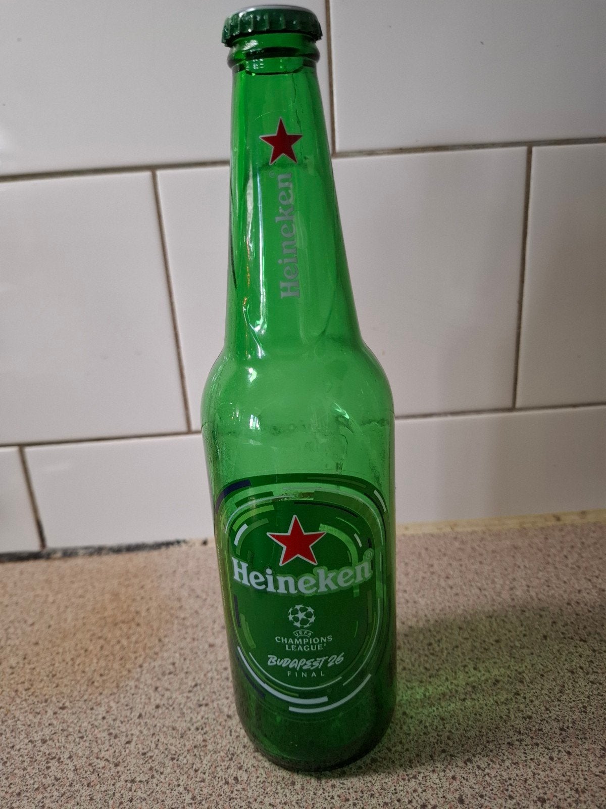 Heineken bierflesje, Verzamelen, Biermerken, Ophalen of Verzenden, Nieuw, Glas of Glazen, Heineken