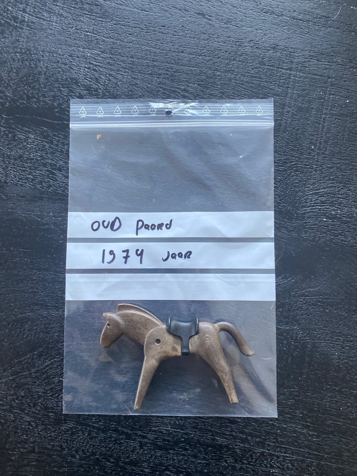 Playmobil paard uit 1974 - Collector item, Ophalen, Gebruikt, Losse onderdelen, Historisch