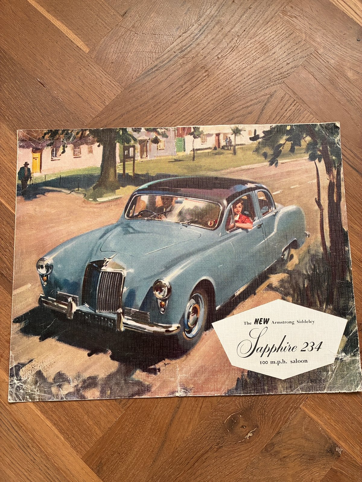 Armstrong Siddeley Sapphire 234 brochure, Verzenden, Zo goed als nieuw, Overige merken