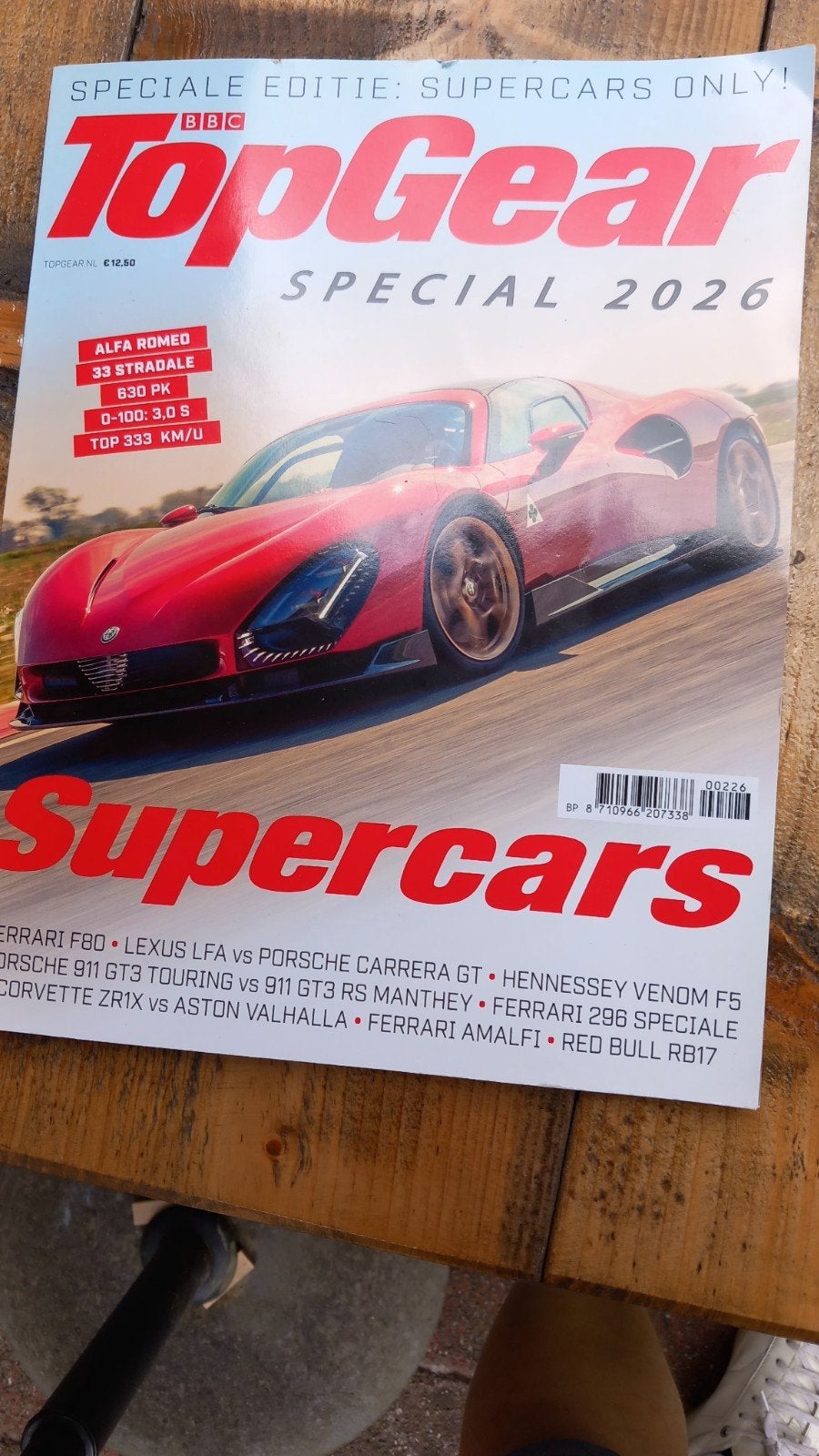 TopGear Special 2026: Supercars Only! (Nieuwstaat), Ophalen of Verzenden, Zo goed als nieuw