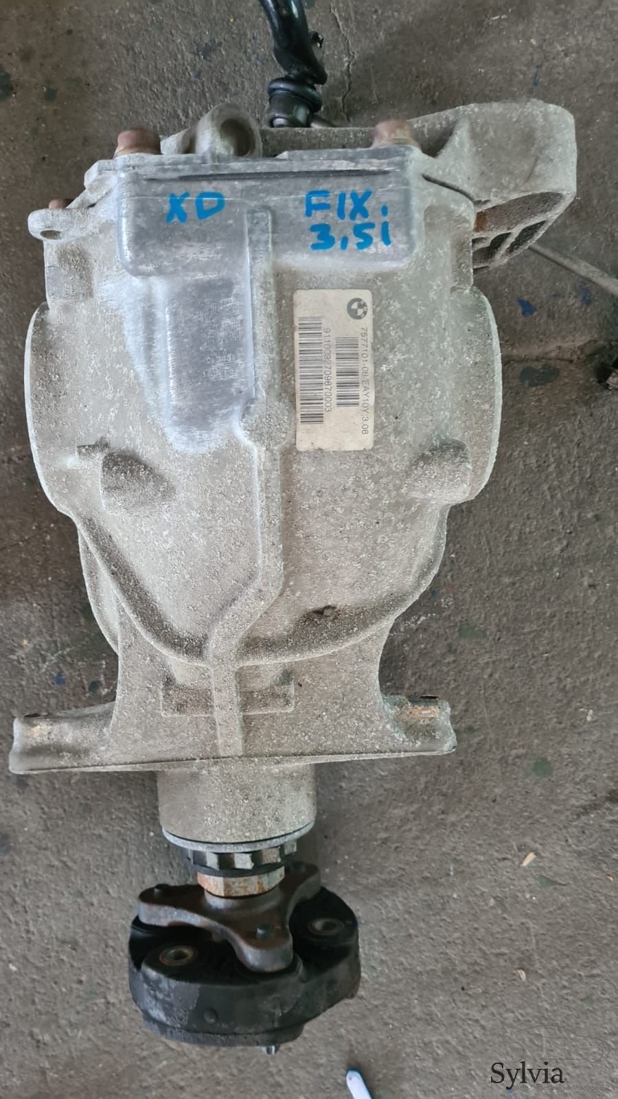 Differentieel cardan 3.08 Aut Xdrive BMW 5 / 6 / 7 serie F01, Auto-onderdelen, Transmissie en Toebehoren, Gebruikt, -, -, Ophalen of Verzenden