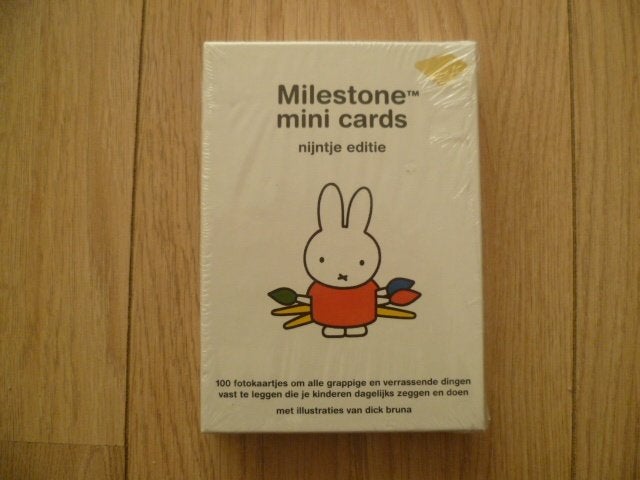 Milestone mini cards Nijntje kinderuitspraken kaartjes, Verzenden, Nieuw, Zwangerschap en Bevalling