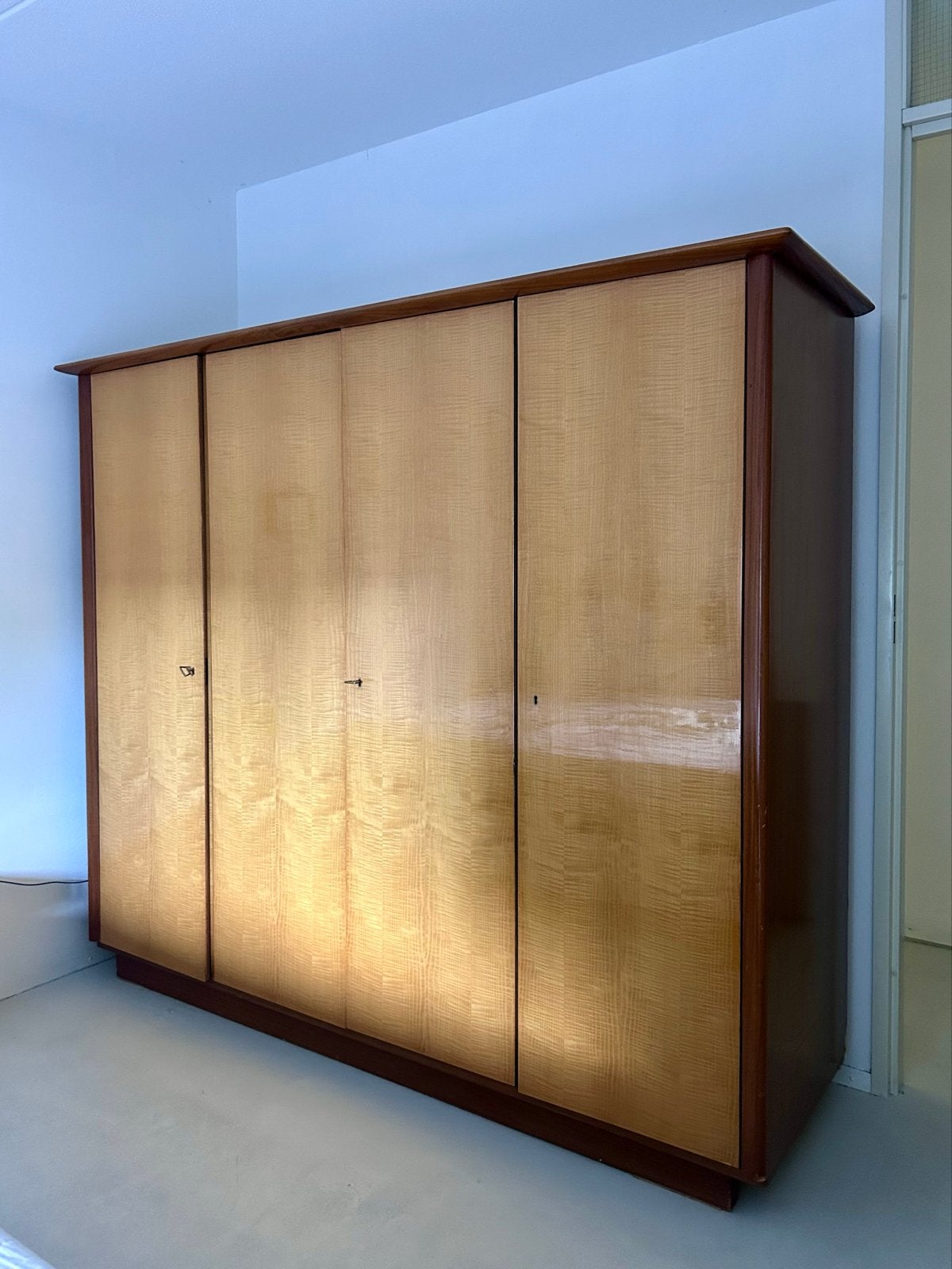 Vintage kledingkast - 200x170x60 cm, Huis en Inrichting, Kasten | Kledingkasten, Ophalen, Gebruikt, 200 cm of meer, 150 tot 200 cm