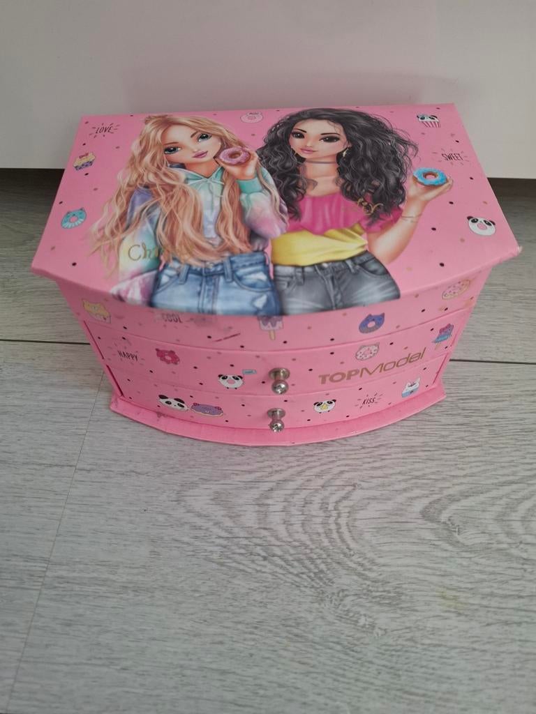 TOPModel Sieradendoosje met 2 lades en spiegel, Ophalen of Verzenden, Zo goed als nieuw