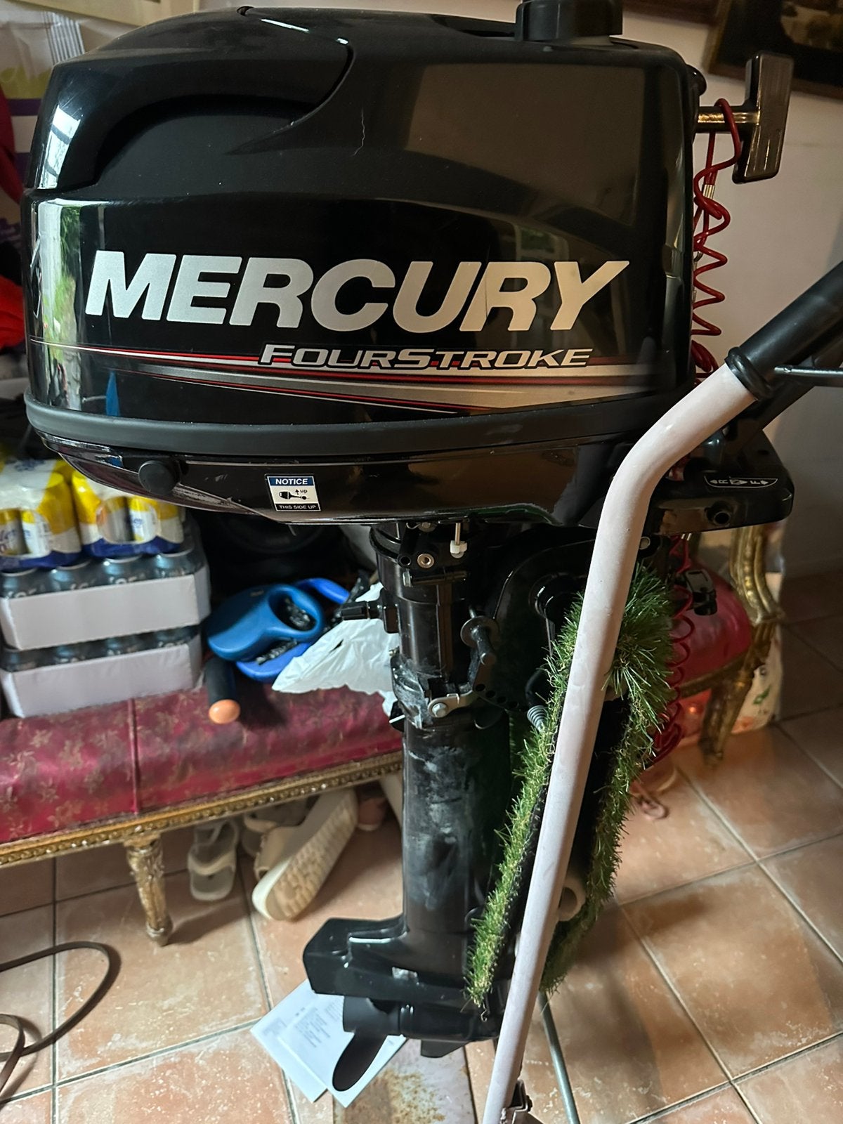 Mercury 6pk langstaart, Ophalen, Zo goed als nieuw