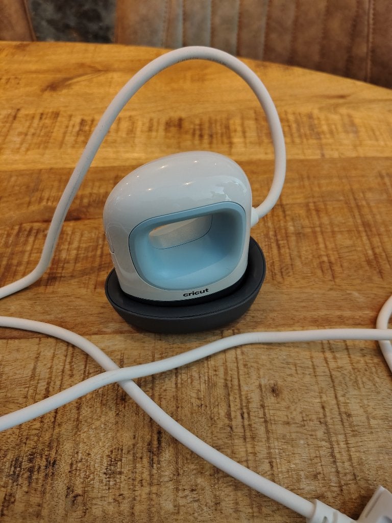 Cricut EasyPress Mini Blue, Ophalen of Verzenden, Zo goed als nieuw, Gereedschap of Toebehoren