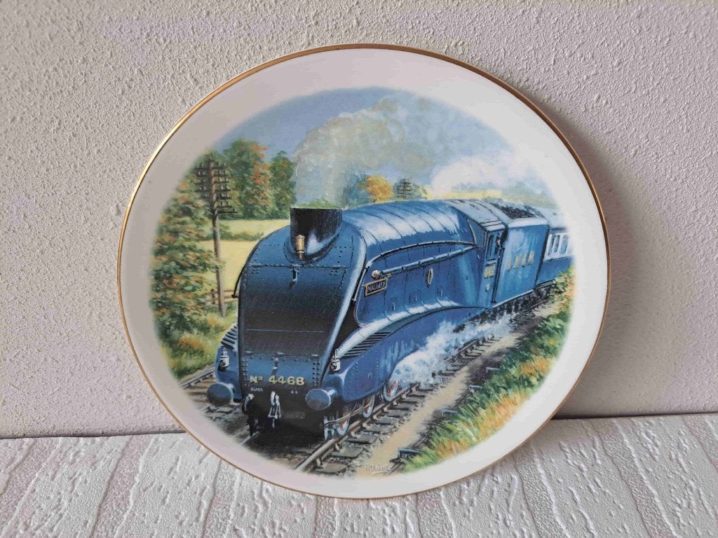 LNER Class A4 4468 Mallard Stoomtrein Wandbord (D22cm), Ophalen of Verzenden