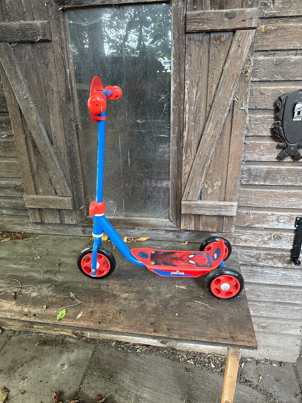 Spiderman step voor kinderen - Gebruikt, Fietsen en Brommers, Ophalen, Gebruikt, Gewone step