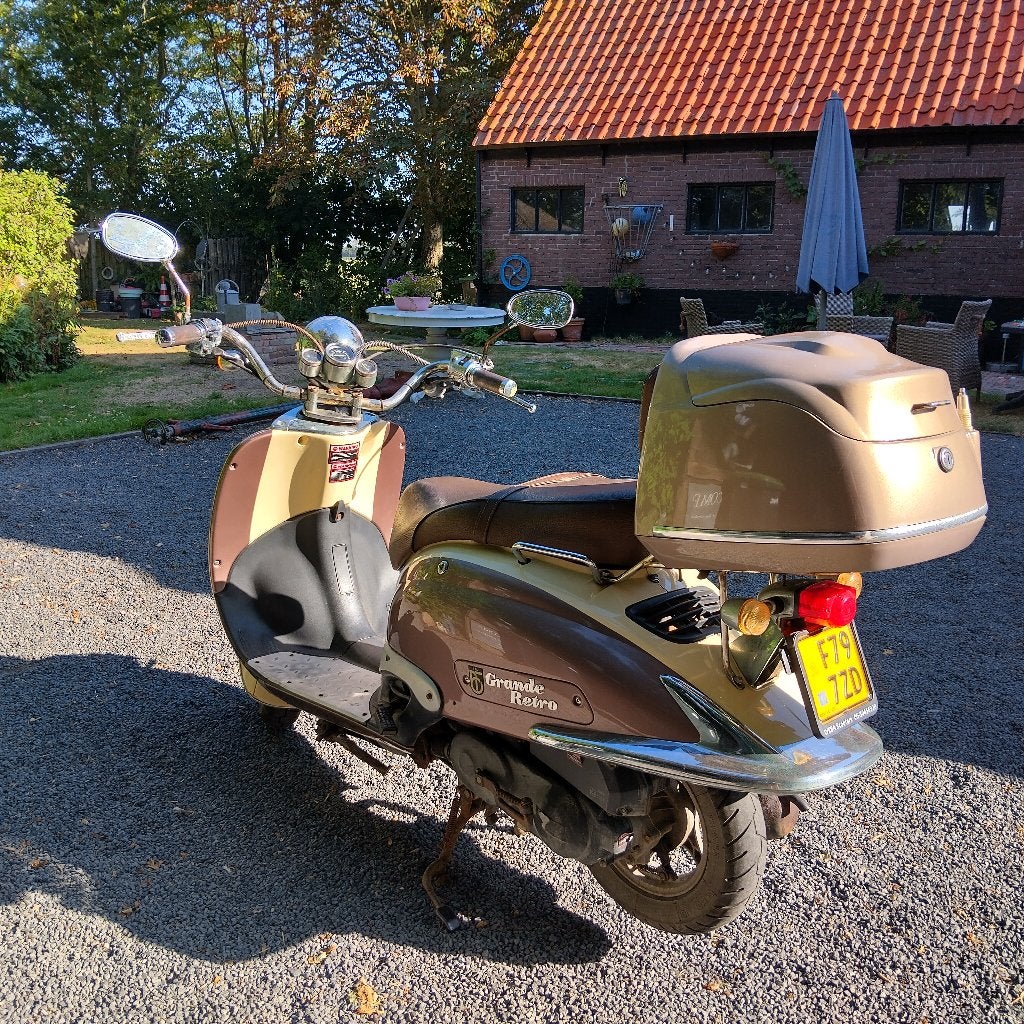 Grand retro BTC scooter, Ophalen, Gebruikt, Overige typen, Overige merken