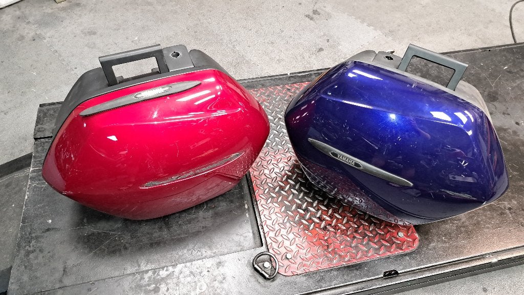 koffer 10 Yamaha TDM 900 originele yamaha zij en topkoffers, Ophalen of Verzenden, Gebruikt