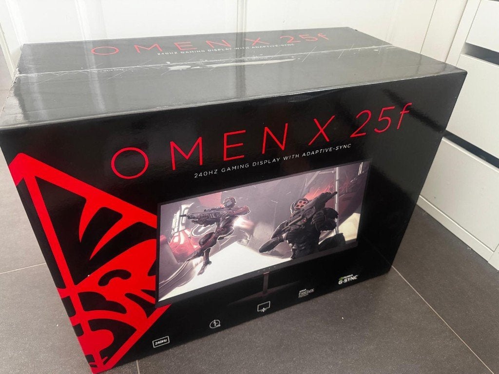 Omen X 25f 240 Hz Gaming Monitor, Computers en Software, Monitoren, Gaming, 24,5 inch, IPS, Full HD