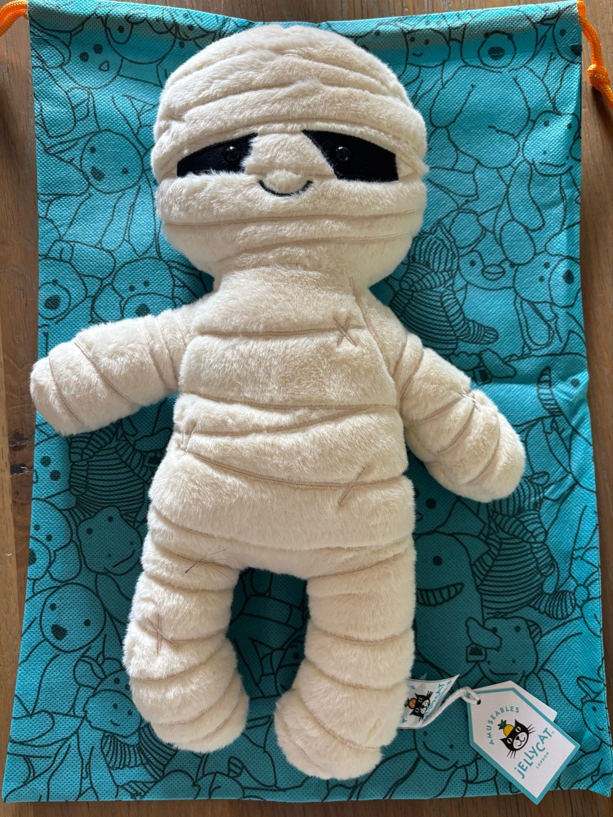 Jellycat Mummi bob - nieuw, Jellycat, Overige karakters, Overige typen, Nieuw