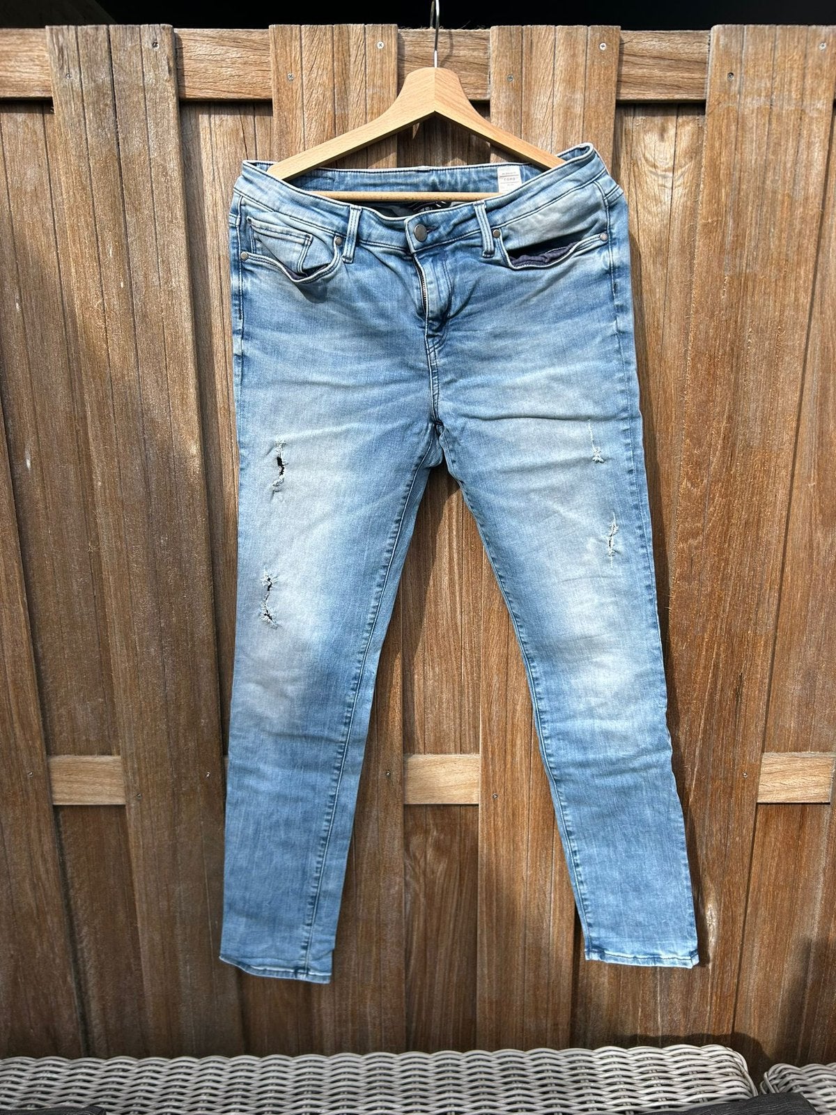 Tommy Hilfiger Jeans Maat 33/34, Ophalen of Verzenden, Zo goed als nieuw, Blauw