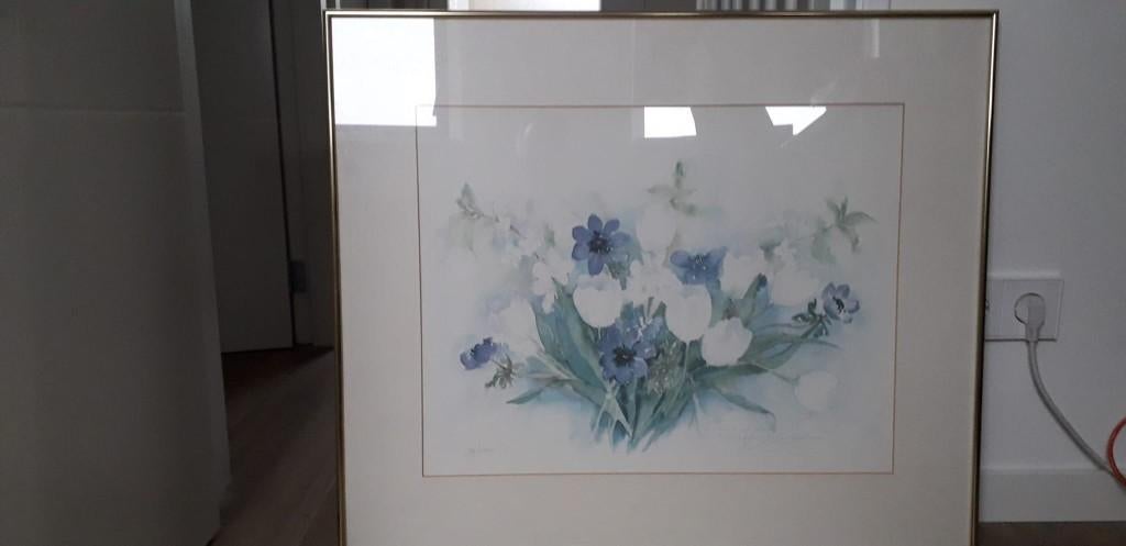 Kunstdruk Alie Kruse-Kolk uit 1989, Ophalen