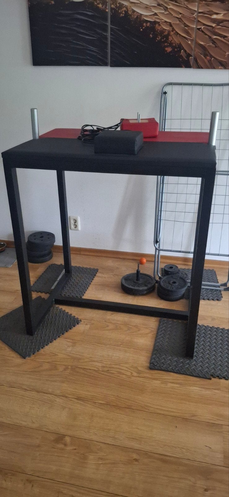 Arm-wrestling table 170e, Sport en Fitness, Ophalen, Zo goed als nieuw