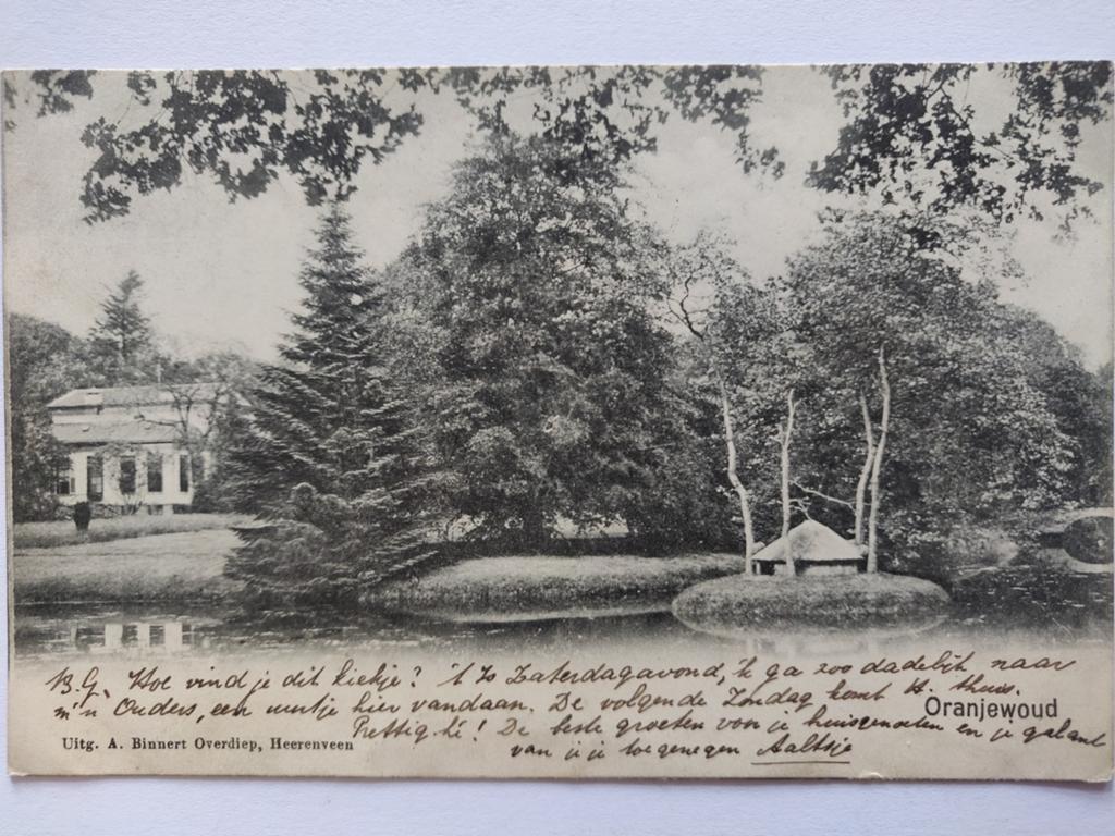 X1909 Heerenveen 1903 naar Assen, Ophalen of Verzenden, Voor 1920, Noord-Holland