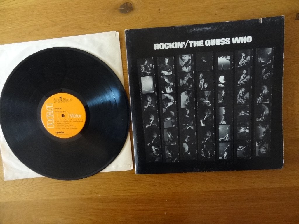 LP The guess who - Rockin', Cd's en Dvd's, Vinyl | Rock, Ophalen of Verzenden, Gebruikt, 12 inch, Poprock